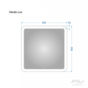 Зеркало Vanda Lux 80 с подсветкой